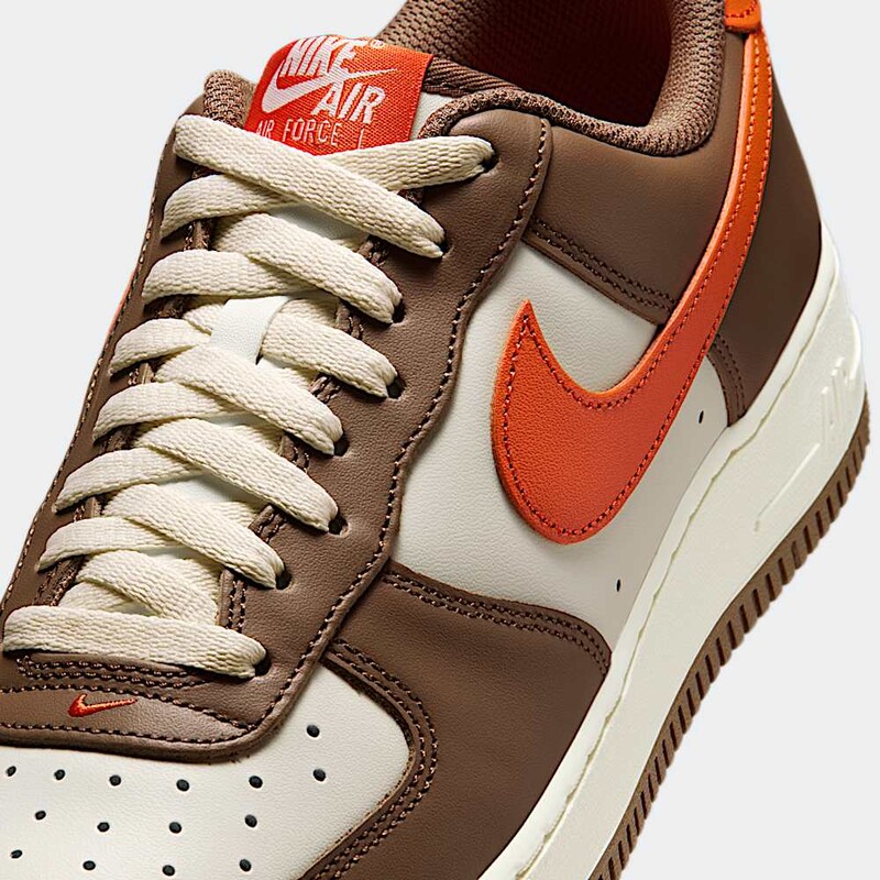 Nike Air Force 1 Low "Mosswood Brown/Campfire Orange" | IO7545-221
