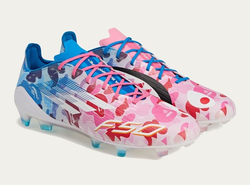 BAPE x adidas F50 Elite FG "Blue/Pink" | JS0573