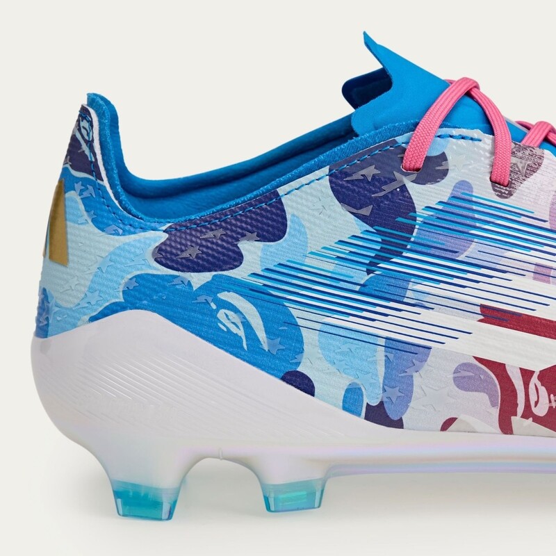 BAPE x adidas F50 Elite FG "Blue/Pink" | JS0573