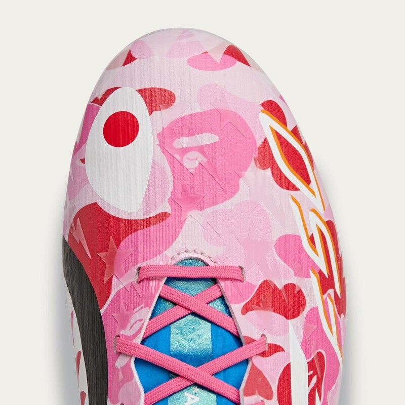 BAPE x adidas F50 Elite FG "Blue/Pink" | JS0573