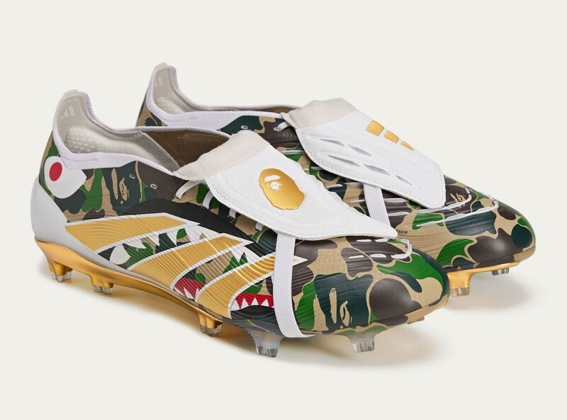 BAPE x adidas Predator Elite FG "Green Camo" | JS3104