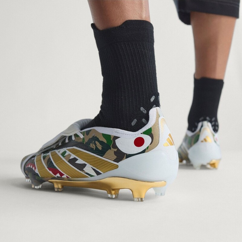 BAPE x adidas Predator Elite FG "Green Camo" | JS3104
