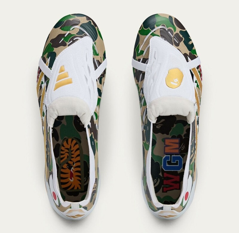 BAPE x adidas Predator Elite FG "Green Camo" | JS3104