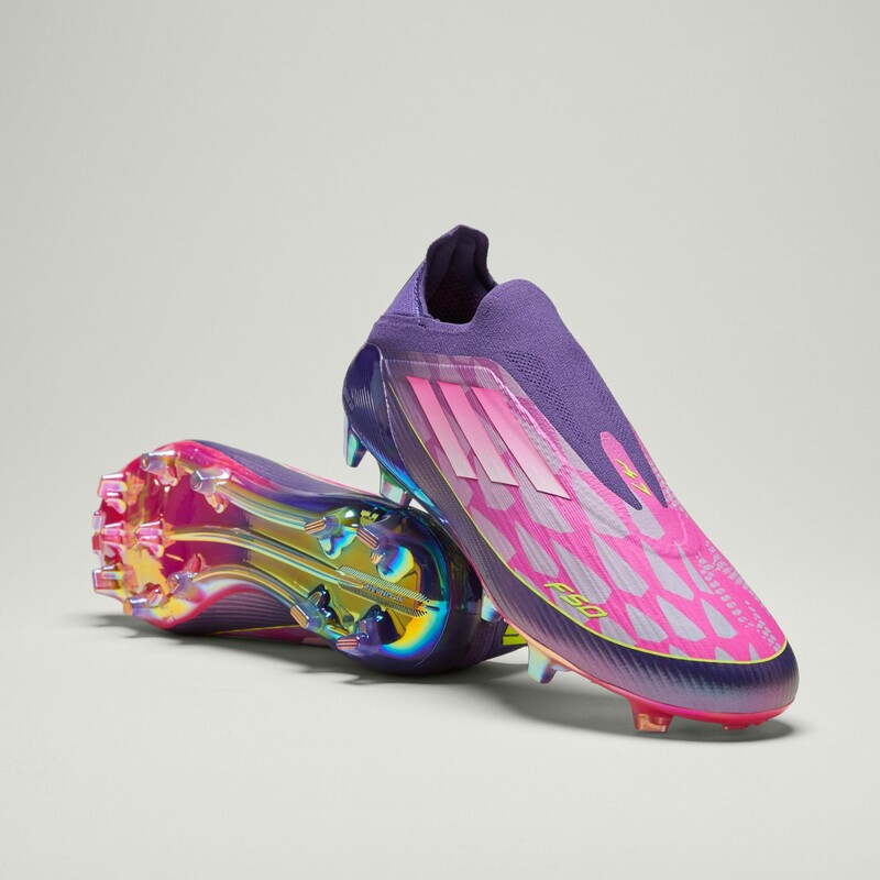Lamine Yamal x adidas F50 Elite Laceles FG "Purple" | JS0560