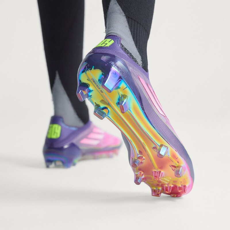 Lamine Yamal x adidas F50 Elite Laceles FG "Purple" | JS0560