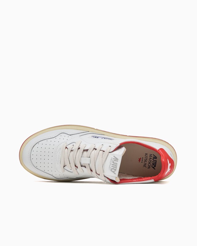 Maison Kitsuné x Autry Medalist Low "Red" | AULMMK02