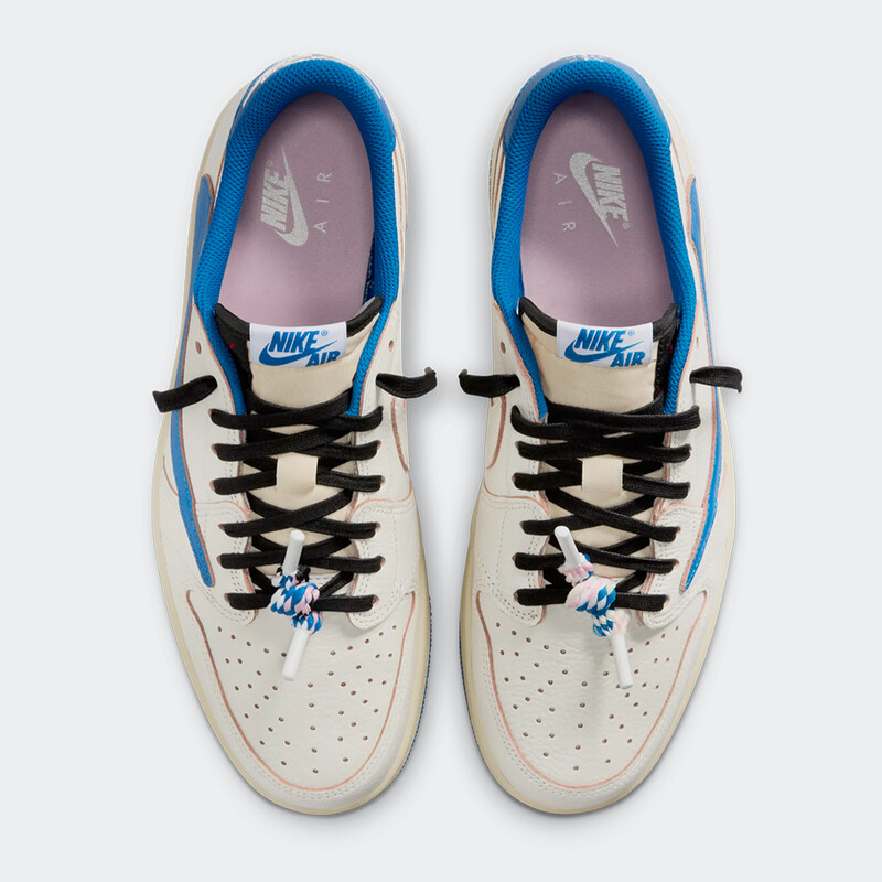 Travis Scott x Fragment x Air Jordan 1 Low OG "Military Blue" | DM7866-104