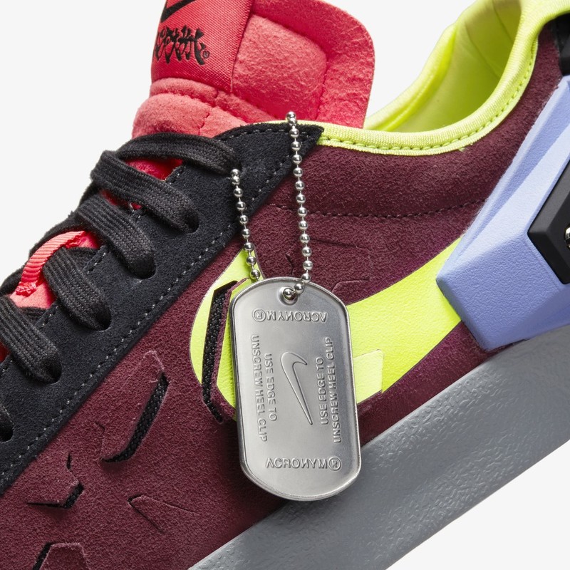 Acronym x Nike Blazer Low Night Maroon | DN2067-600