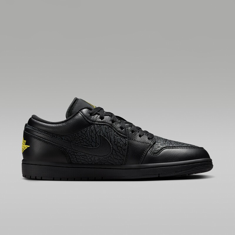 Air Jordan 1 Low "Black Elephant Print" | IM6568-010