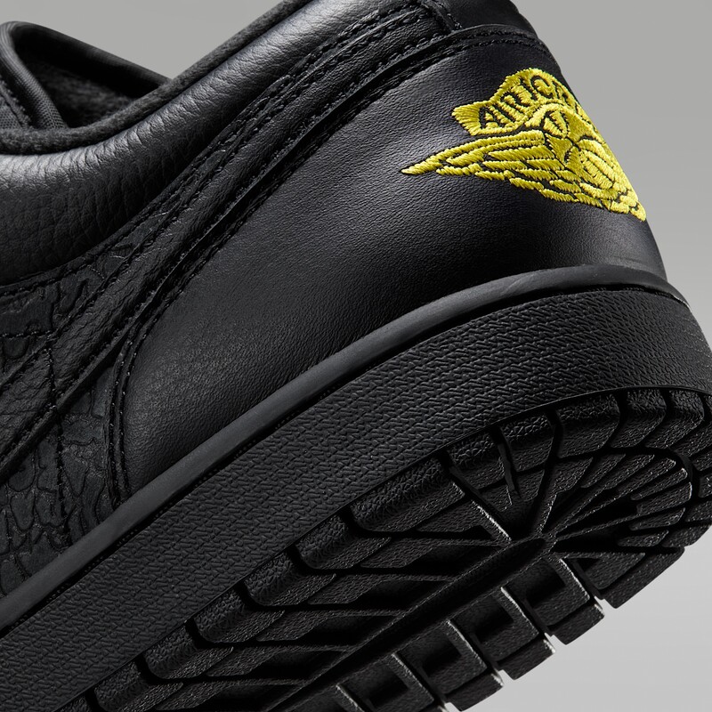 Air Jordan 1 Low "Black Elephant Print" | IM6568-010