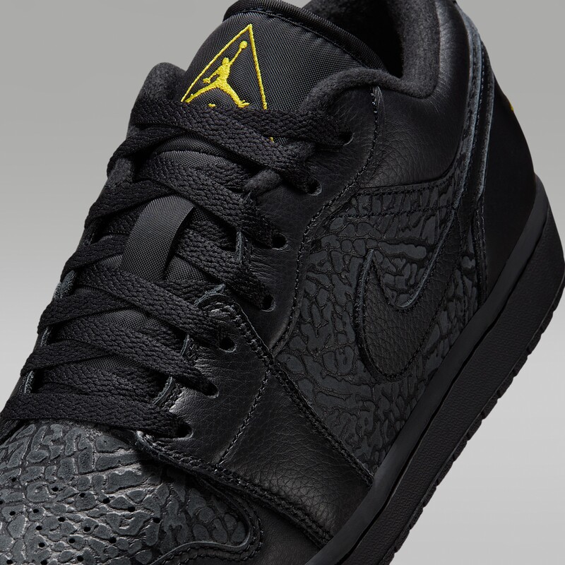 Air Jordan 1 Low "Black Elephant Print" | IM6568-010