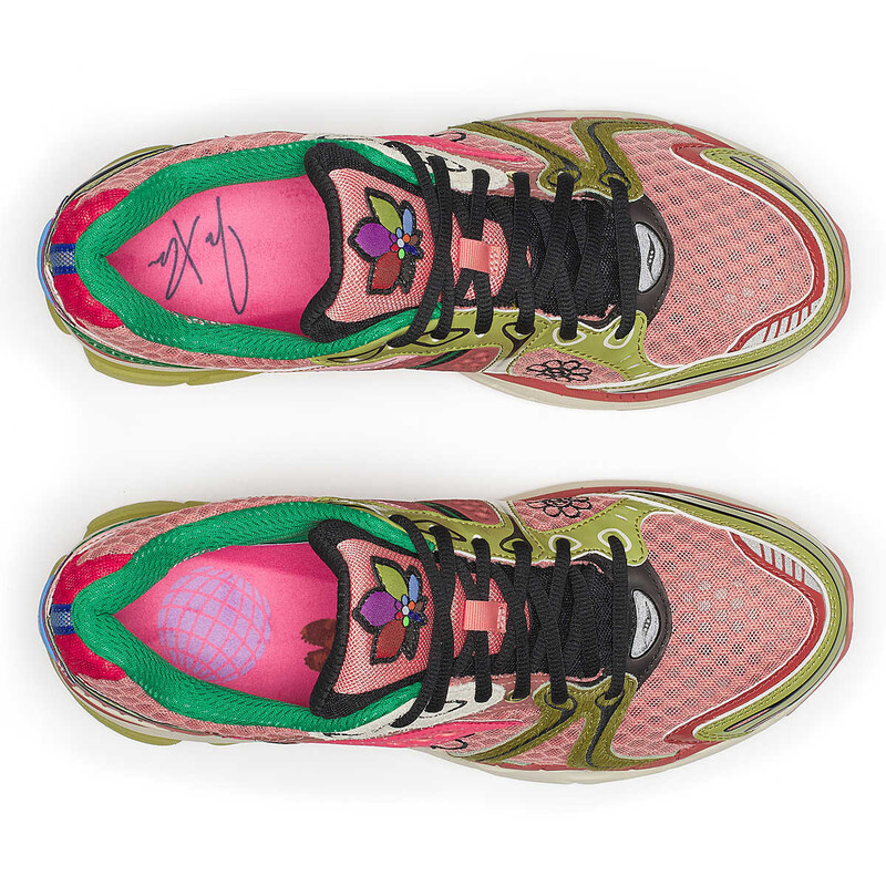 Jae Tips x Saucony ProGrid Triumph 4 Flowers Grow Uptown Pack "Virginia Creeper" | S70966-2