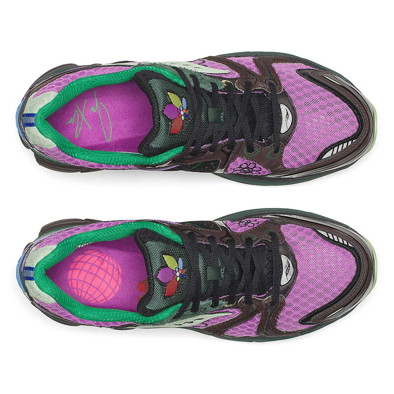 Jae Tips x Saucony Progrid Triumph 4 Flowers Grow Uptown Pack "Perilla" | S70966-3