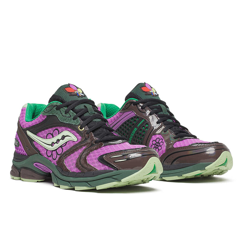 Jae Tips x Saucony Progrid Triumph 4 Flowers Grow Uptown Pack "Perilla" | S70966-3