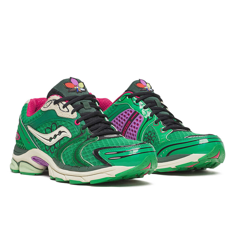 Jae Tips x Saucony Progrid Triumph 4 Flowers Grow Uptown Pack "Sugar Maple" | S70966-4
