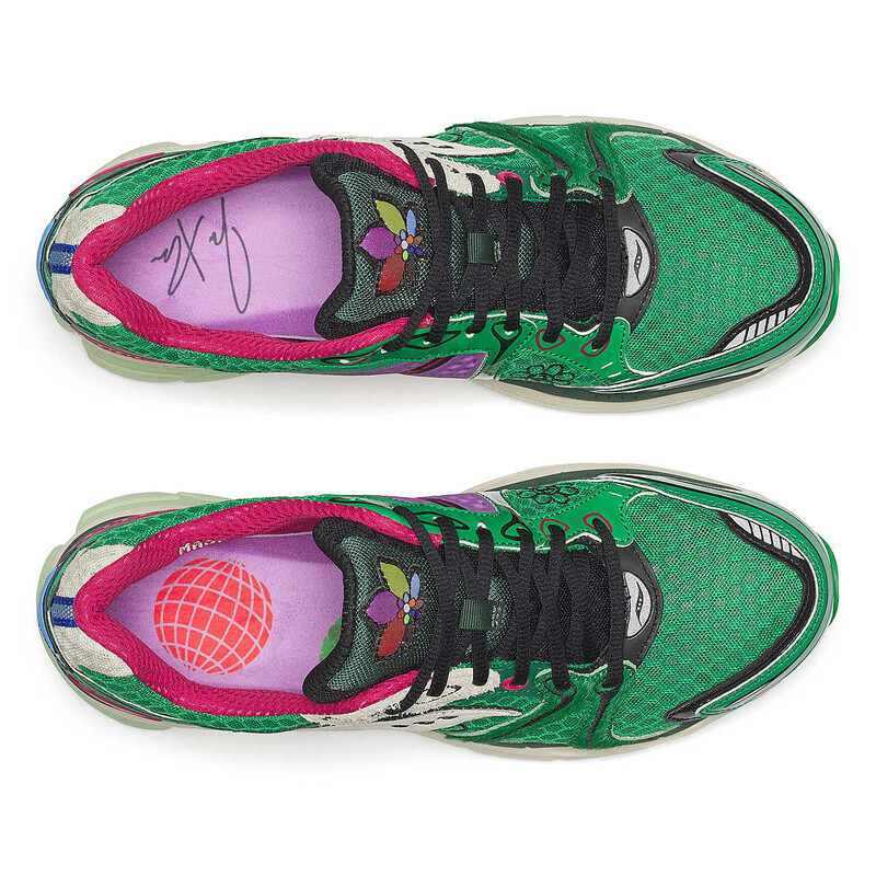 Jae Tips x Saucony Progrid Triumph 4 Flowers Grow Uptown Pack "Sugar Maple" | S70966-4