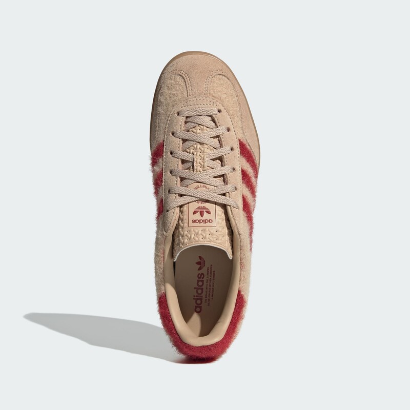 adidas Gazelle Indoor "Beige/Red" | JP8341