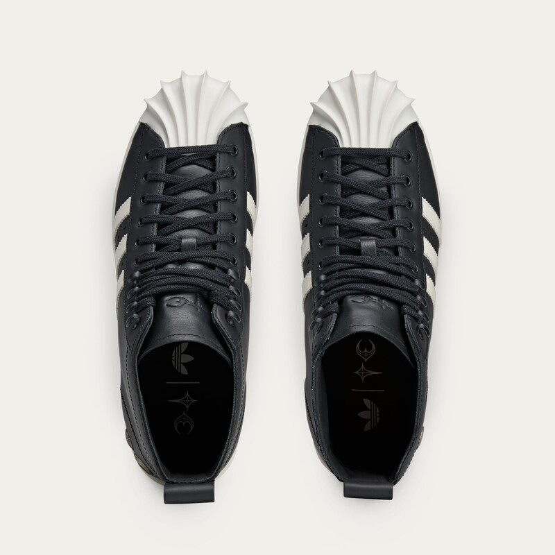Thug Club x adidas Superstar Luxe "Black" | JP6519