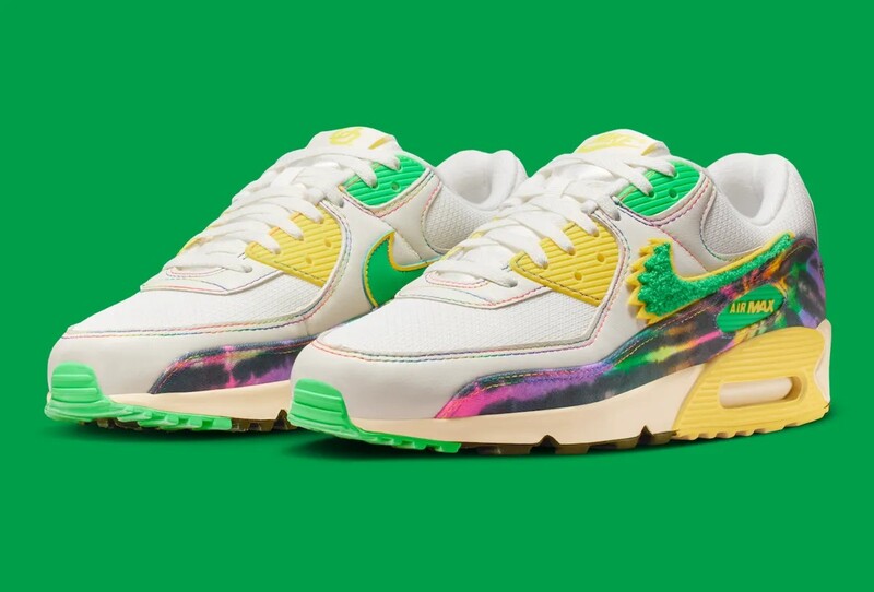 Grateful Dead x University of Oregon x Nike Air Max 90 "Grateful Ducks" | IM2511-100