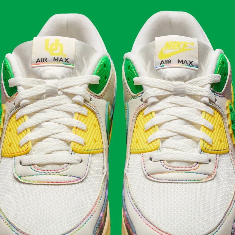 Grateful Dead x University of Oregon x Nike Air Max 90 "Grateful Ducks" | IM2511-100