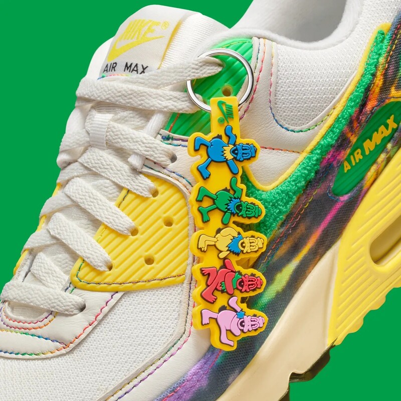 Grateful Dead x University of Oregon x Nike Air Max 90 "Grateful Ducks" | IM2511-100
