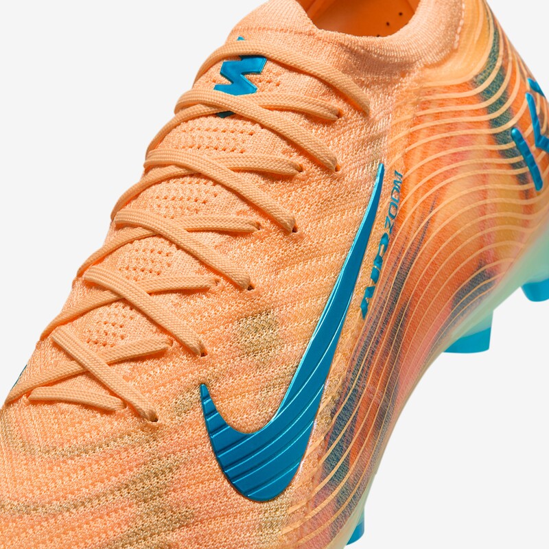 Kylian Mbappé x Nike Mercurial Vapor 16 Elite AG "Melon Tint"' | IO0927-800