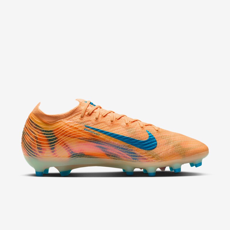 Kylian Mbappé x Nike Mercurial Vapor 16 Elite AG "Melon Tint"' | IO0927-800