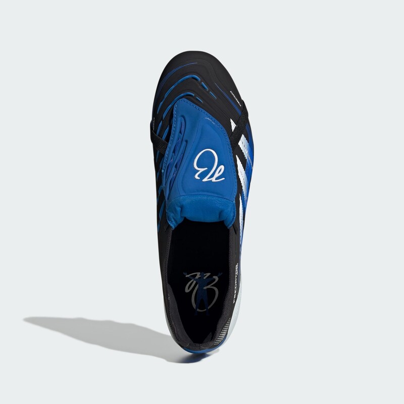 Jude Bellingham x adidas Predator Elite Fold-Over Tongue AG "Glow Blue" | JR1753