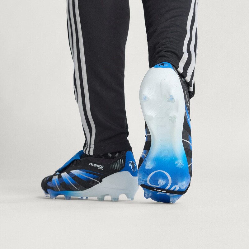 Jude Bellingham x adidas Predator Elite Fold-Over Tongue FG "Glow Blue" | JS3106