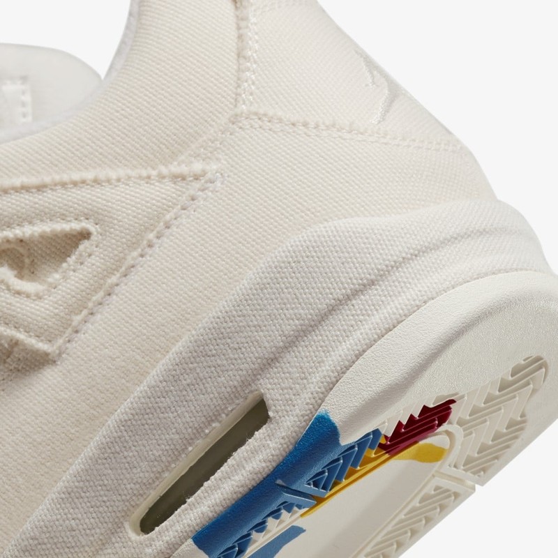 Air Jordan 4 Sail Canvas | DQ4909-100