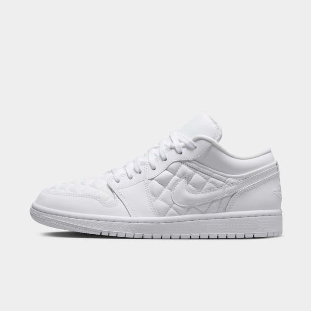 Jordan Brand Confirms an Air Jordan 1 Low Quilted "Triple White"