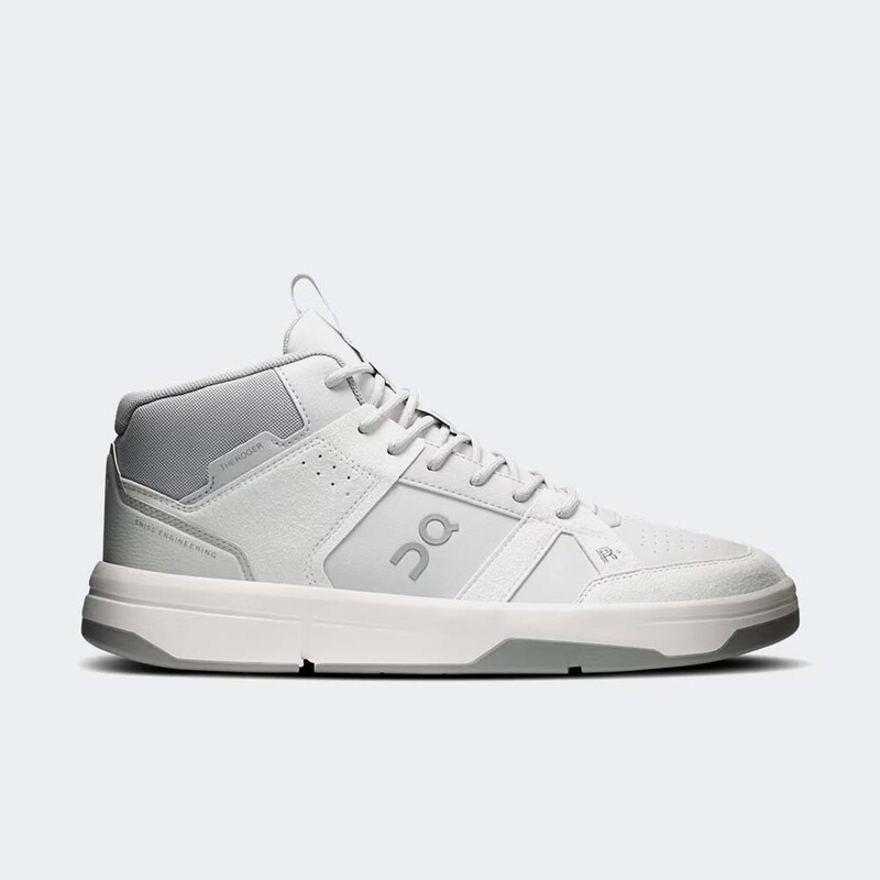 On THE ROGER Clubhouse Mid "Glacier/Alloy" | 3MF30611536