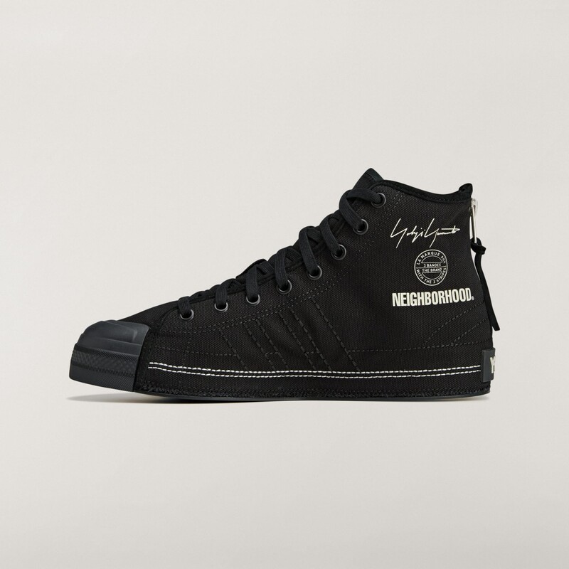 NBHD x adidas Y-3 Nizzastar Hi "Black" | JP6454
