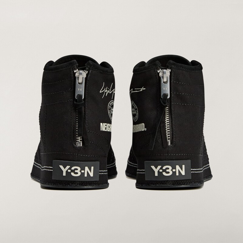 NBHD x adidas Y-3 Nizzastar Hi "Black" | JP6454