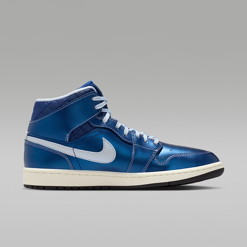 Air Jordan 1 Mid SE "Metallic Blue Quilted" | IM5128-001
