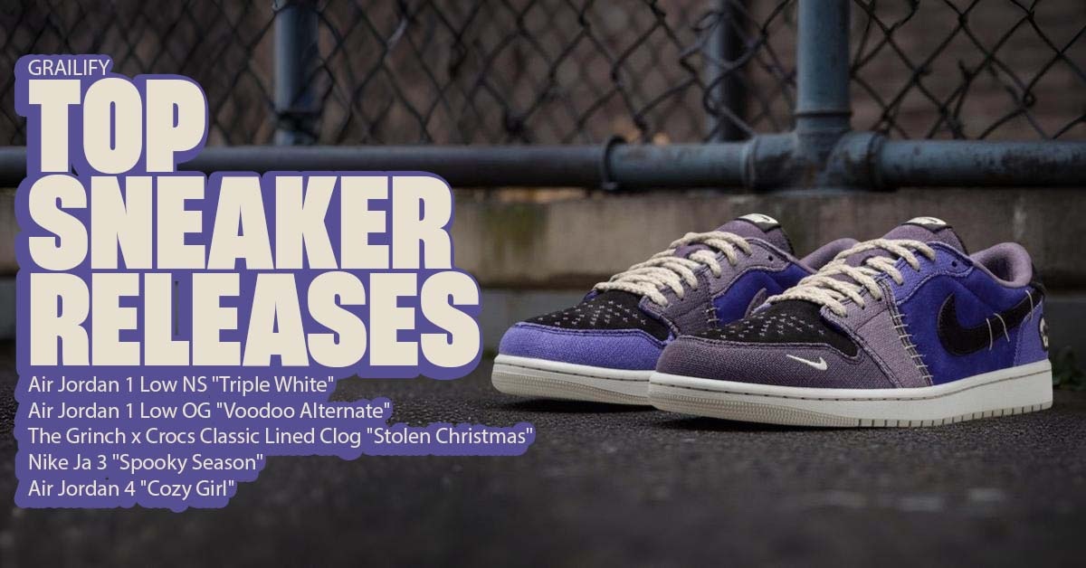 TOP SNEAKER RELEASES WEEK 44