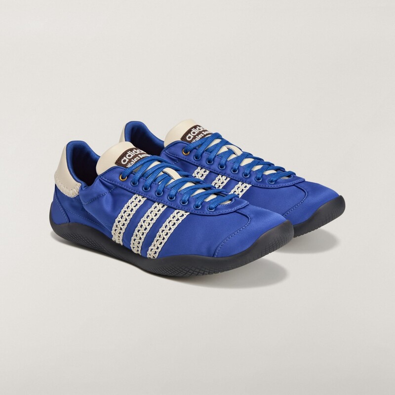 Wales Bonner x adidas Karintha Lo Satin "Blue" | JR1774 Wales Bonner x adidas Karintha Lo Satin "Blue" | JR1774