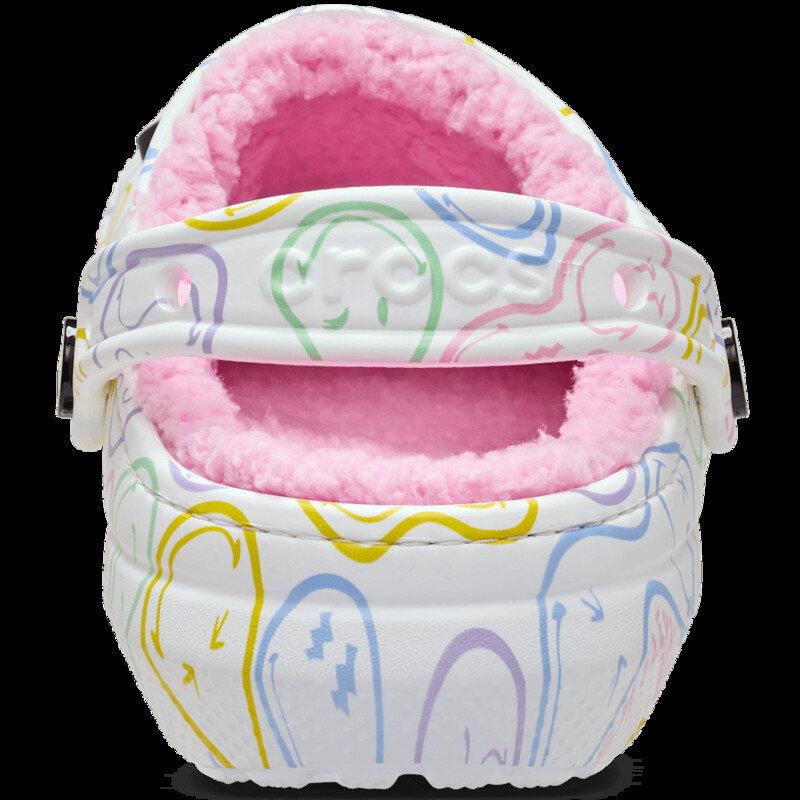 SmileyWorld x Crocs Classic Lined Clog "White" | 211696-90H SmileyWorld x Crocs Classic Lined Clog "White" | 211696-90H