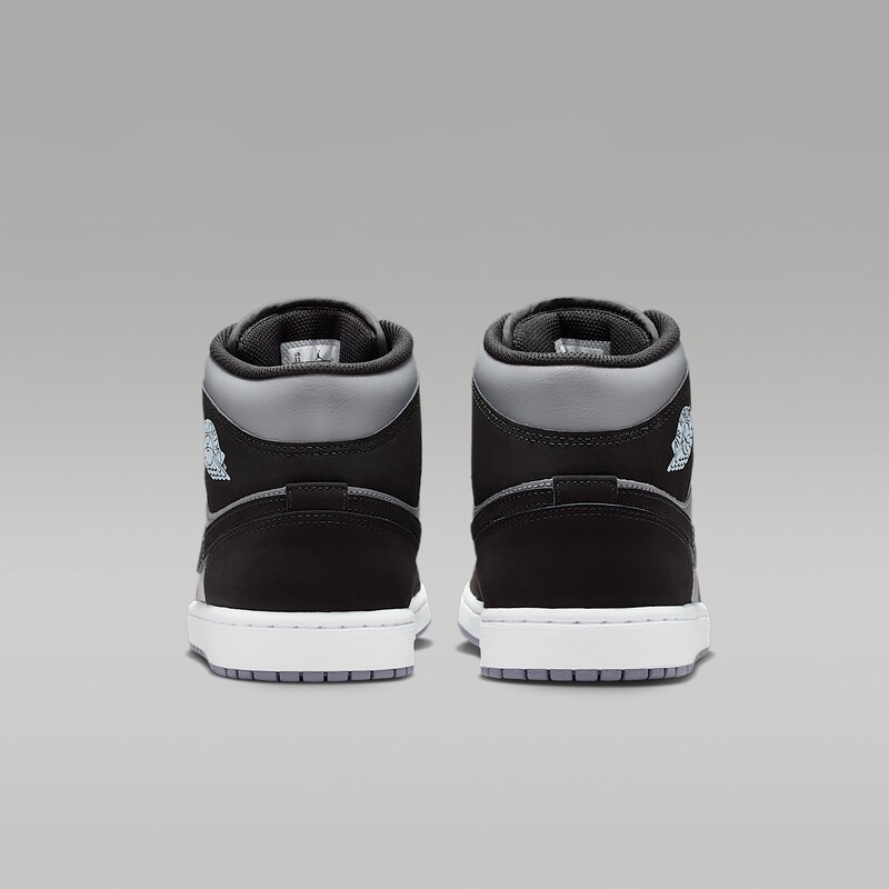 Air Jordan 1 Mid "Black/Grey" | IU7672-001