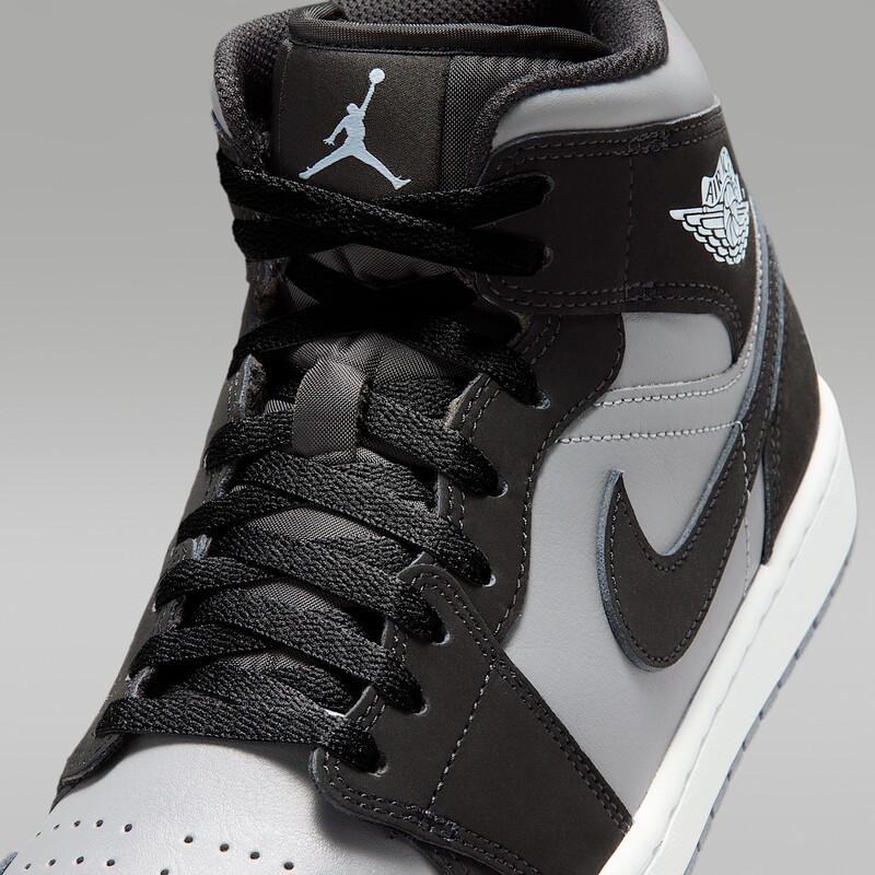Air Jordan 1 Mid "Black/Grey" | IU7672-001