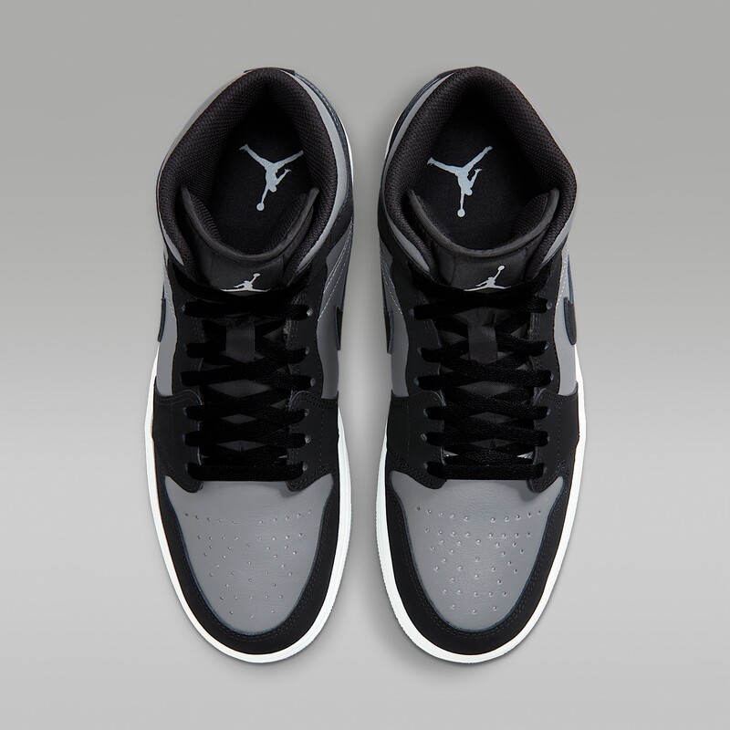 Air Jordan 1 Mid "Black/Grey" | IU7672-001