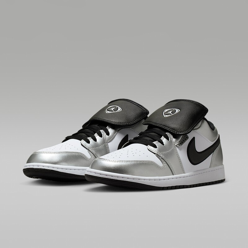 Air Jordan 1 Low Tiempo "Metallic Silver" | IR2278-100