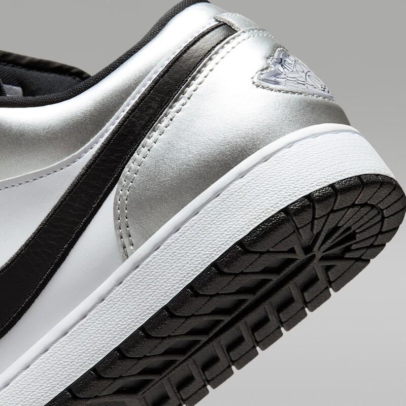 Air Jordan 1 Low Tiempo "Metallic Silver" | IR2278-100