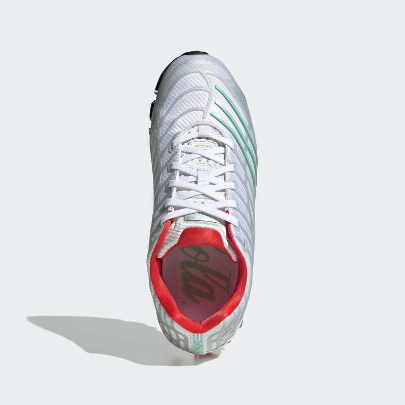 Coca-Cola x adidas Megaride F50 "Silver" | KH6896