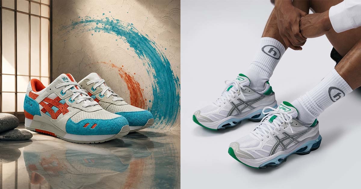 Asics Gel-Lyte 3 Remastered "Shigeyuki Mitsui" | Hidden NY x Asics Gel-Kinetic 2.0 "Lucky Green"