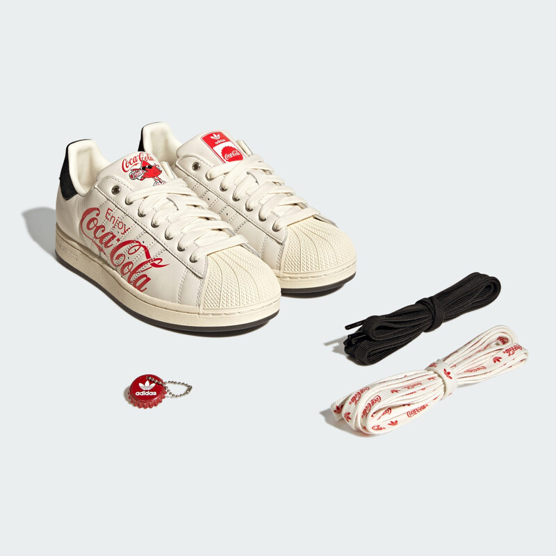 Coca Cola x adidas Superstar 2 "Cream" | KH6892