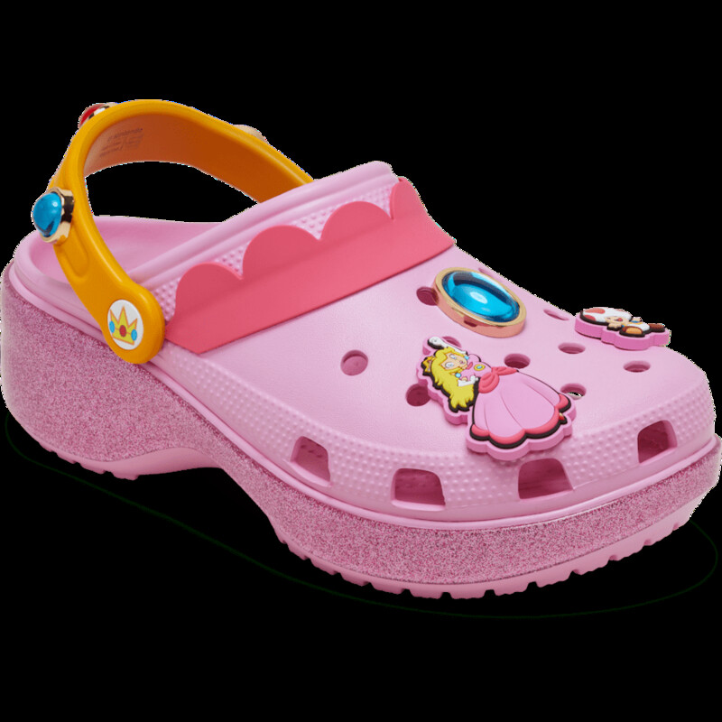 Super Mario x Crocs Classic Platform Clog "Princess Peach" | 212137-90H