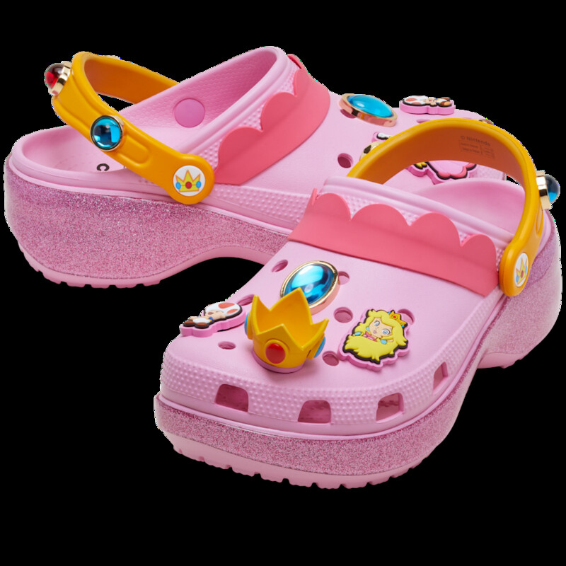 Super Mario x Crocs Classic Platform Clog "Princess Peach" | 212137-90H