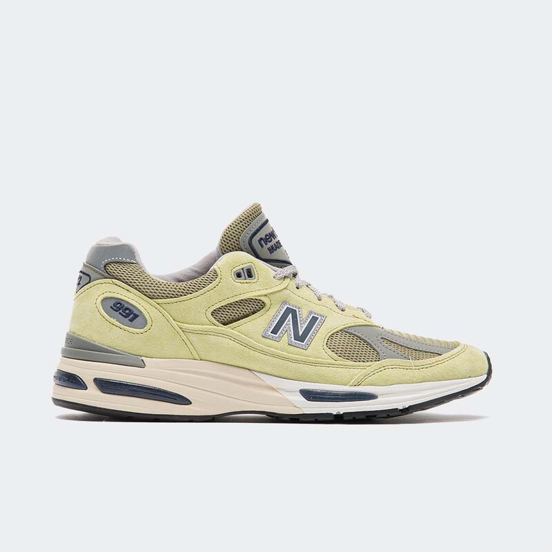 New Balance 991 V2 Made in UK "Green Banana" | U991WG2 New Balance 991 V2 Made in UK "Green Banana" | U991WG2