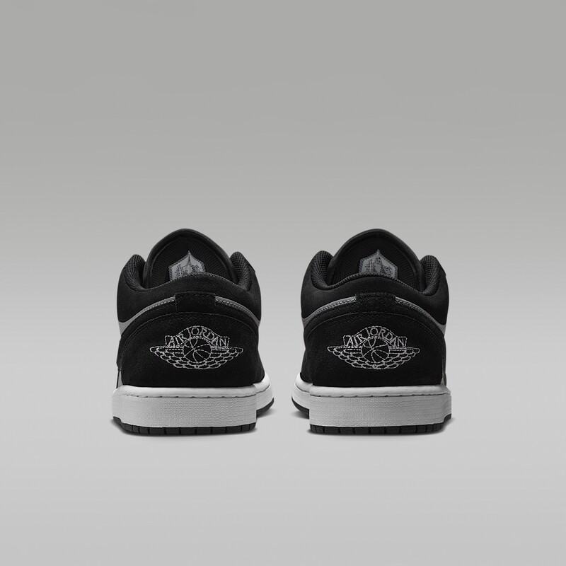 Air Jordan 1 Low "Black/Light Smoke Grey" | 553558-048